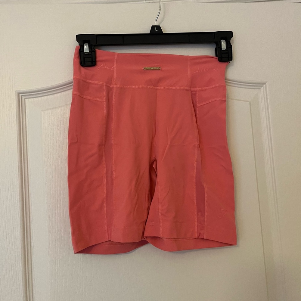 Gymshark Coral Bike Shorts